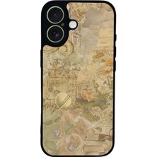 Scaleta Case iPhone 17 Uyumlu Soft Tasarımlı Glossy Mat Siyah Silikon Telefon Kılıfı