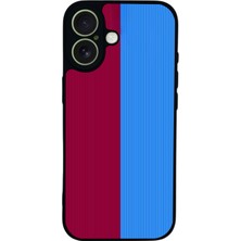 Scaleta Case iPhone 17 Uyumlu Taraftar Tasarımlı Glossy Mat Siyah Silikon Telefon Kılıfı