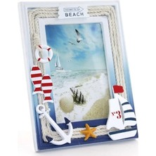 Renklime Ahşap Marin Resim Çerçevesi Model 1