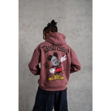 Veralya Erkek Üç Iplik Baskılı Kapüşonlu Sweat