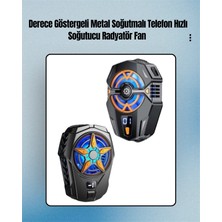 Renklime Cep Telefonu Radyatörü – Type-C, 2 Vitesli, Sessiz Soğutma Fanı