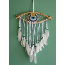 Renklime Rüya Kapanı Dream Catcher Göz Tasarımı Model 3