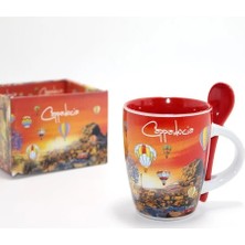 Renklime Tekli Yöresel Kupa Bardak Model 3