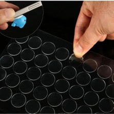 Renklime Çift Taraflı Yuvarlak Montaj Macunu 42 Adet