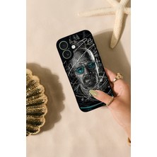 Scaleta Case iPhone 17 Uyumlu Breaking Bad Tasarımlı Glossy Mat Siyah Silikon Telefon Kılıfı
