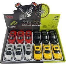 Renklime KM-36231C-1-2-3-4 Çek Bırak 1 36 Metal Araba