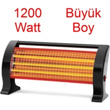 Renklime Devrilme Emniyetli Elektirikli Soba Isıtıcı Pr 2400