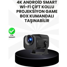 Renklime Wifi6 ve Bluetooth 5.4 Destekli LED Projektör - HCS350PRO