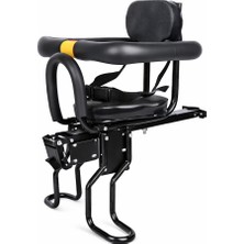 Bisiklet Çocuk Koltuğu Selesi Elektrikli Bisiklet Uyumlu Emniyet Kemerli Taşıyıcı Kadro Bağlantılı