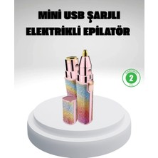 Renklime Şarjlı Mini Yüz ve Kaş Epilatörü – Ağrısız ve Hassas Temizlik