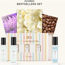 Loris Iconic Bestsellers Kadın & Erkek Parfüm Yağı Seti – 3’lü Özel Koleksiyon