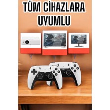 Renklime Joystick Çift Kollu Oyun Kolu Retro Oyun Yüksek Çözünürlüklü 3D Game