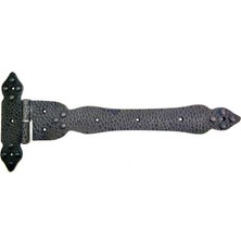 Renklime Eco Lounge Antika Tarz Dekoratif Pirinç Kuyruklu Yönlü Dövme Menteşe - Battal, Oksit