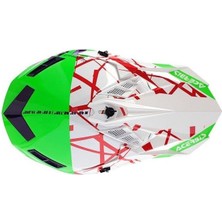 Acerbis X-Track 22-06 Kask Yeşil Beyaz