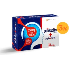 Haver Sitikolin Cognizin Alpha Gpc 30 Kapsül - 3 Adet (90 Kapsül)