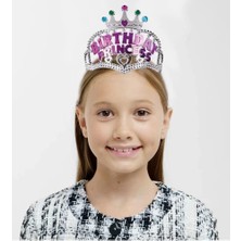 Renklime Birthday Princess Yazılı Çocuk Parti Tacı