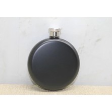 Renklime Yuvarlak Tekli Matara Siyah