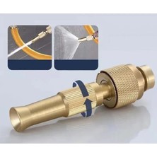 Renklime Ayarlanabılır Basınçlı Hortum Başlığı Gold