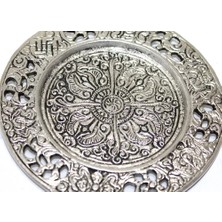 Renklime Metal Yuvarlak Tütsülük Model 8
