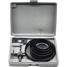 Renklime 8 Parça Karbon Çelik-Panç-Delik Açma Testere Seti