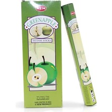 Renklime Hem Green Apple Aromalı Çubuk Tütsü