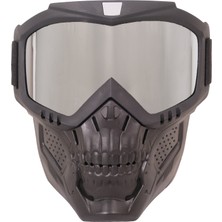 Gp Kompozit MSK002 Enduro / Off-Road Maskeli Aynalı Motosiklet Gözlüğü Gri