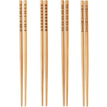 Renklime Çin Çubukları Chopsticks (10 Çift)