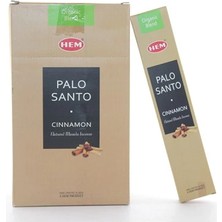 Datatek Hem Organic Blend Series Palo Santo Cinnamon Masala Aromalı Çubuk Tütsü