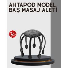 Renklime Çok Noktalı Elektrikli Kafa Masaj Cihazı 3 Modlu Rahatlatıcı Masaj