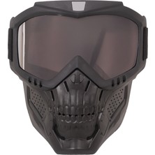 Gp Kompozit MSK002 Enduro / Off-Road Maskeli Aynalı Motosiklet Gözlüğü Siyah