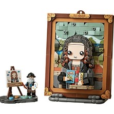 Loz Tablo Serisi: Mona Lisa | 604 Parça Mikro Bloklar | 6+ Yaş | Çerçeve Maketi