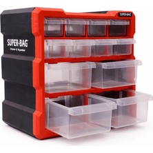 Super-Bag 12’li Küçük Monoblok Çekmece Seti ASR-6007