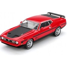 Renklime Mini Gt 1/64 Ford Mustang Mach1 1971 Race Red