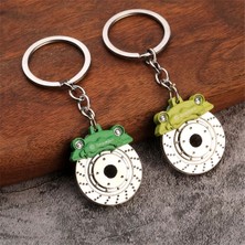 Renklime Araba Fren Diski Anahtarlık