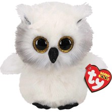 Renklime Ty Beanie Boos Peluş Kar Baykuşu-Austin 15 cm