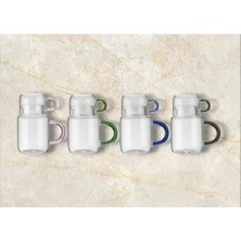 Renklime Cam Bardak Sürahi