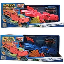 Renklime L-389 Araba Fırlatan Dinozor Kamyon