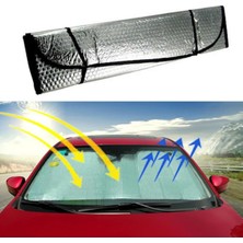 Renklime Katlanabilir Ön Cam Güneşlik Araç Içi Isı Yalıtımı Skoda Superb Peugeot 3008 Renault Megane Opel Astra