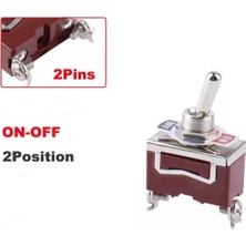 Maroces MR-152-2 12MM Toggle Swıtch Büyük Boy On-Off 2 Bacaklı Vidalı