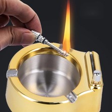 Renklime Metal Kibritli Küllük