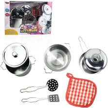 Datatek ATF-1818-A 8 Parça Çelik Tencere Tava Set