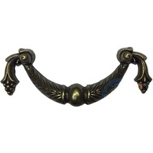 Renklime Eco Lounge Dekoratif Zamak Üzümlü Kulp - 64MM, Antik, 100 Adet