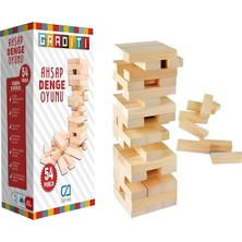 Renklime Graditi Ahşap Denge Oyunu Küçük Boy