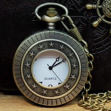 Renklime Metal Köstekli Cep Saati