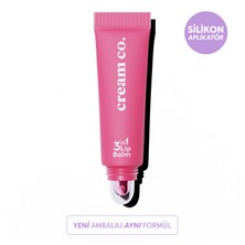 Cream Co. 3in1 Lip Balm 402 | Nemlendirici Parlatıcı Dudak Bakım | Pembe Sakız | Hyaluronik Asit Seramid