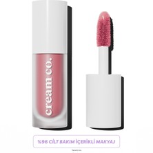 Cream Co. Allık Ruj Göz Farı Glow Tint Dusty Rose Nemlendirici Makyaj | 507 Gülkurusu | Hyaluronik Asit Peptit