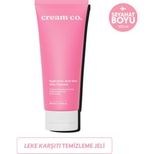Cream Co. Leke Karşıtı Nemlendirici Yüz Temizleme Jeli Niacinamide Hyalüronik Asit | 100 ML | Tüm Cilt Tipleri