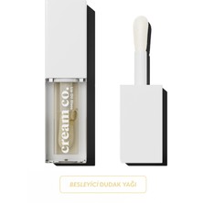 Cream Co. Dudak Parlatıcısı Nemlendirici Besleyici Lip Oil Gloss | Dudak Yağı | Vanilya Aromalı | E Vitamini