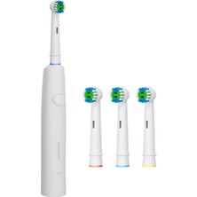 Polosmart PSC83 Şarjlı 5 Modlu IP67 Suya Dayanıklı Diş Fırçası Beyaz