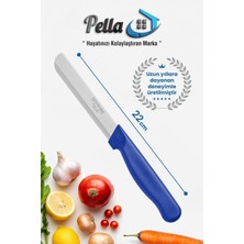 Pella (1 Adet) Ava Model Mutfak Bıçağı – Pratik ve Keskin – Paslanmaz Çelik Soyma & Doğrama Bıçağı